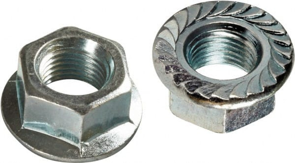 Monroe Engineering Products MA-LNM10150Z Hex Lock Nut: Grade 8 Steel, Zinc-Plated