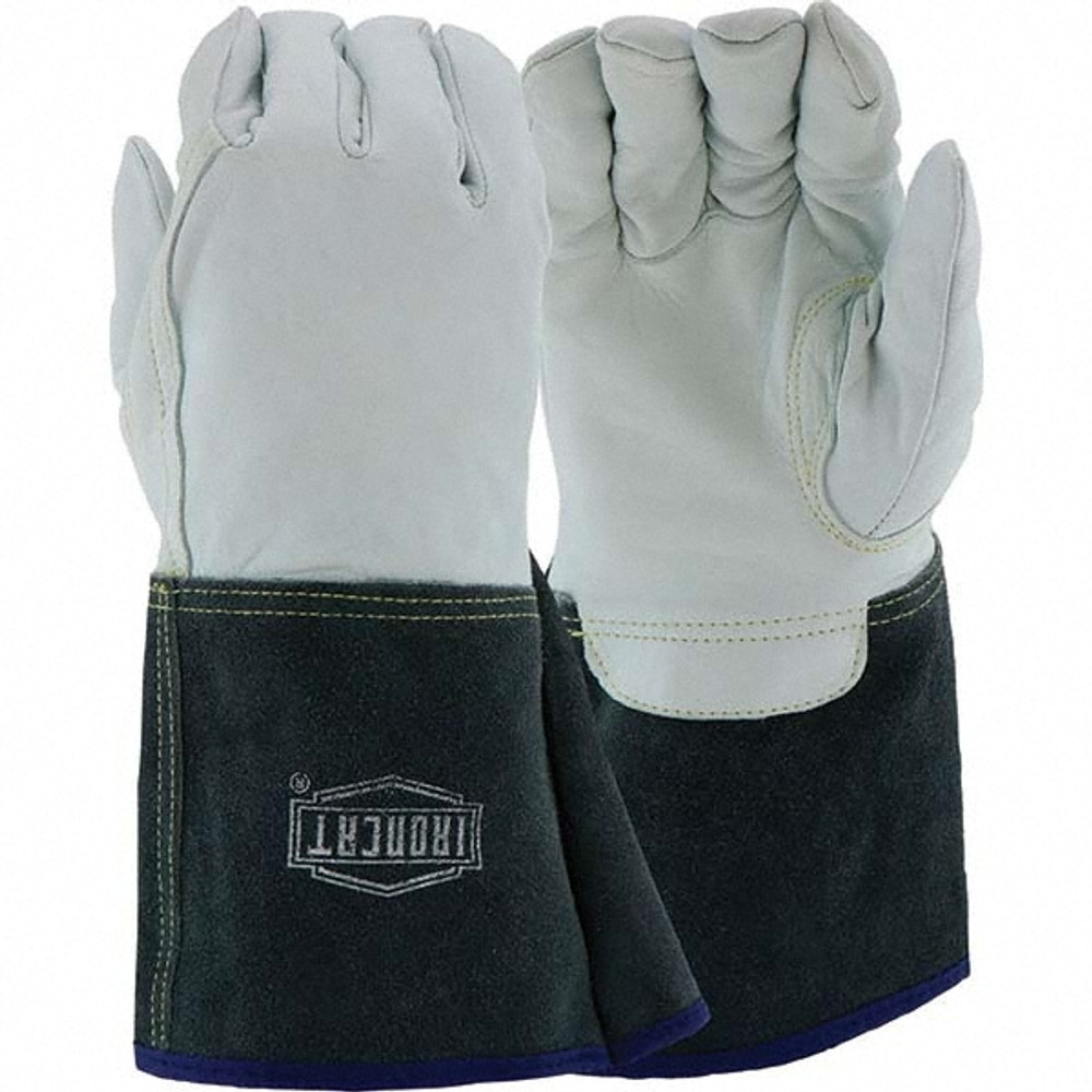 PIP 6144/L Welding Gloves: Size Large, Kidskin Leather, TIG Welding Application