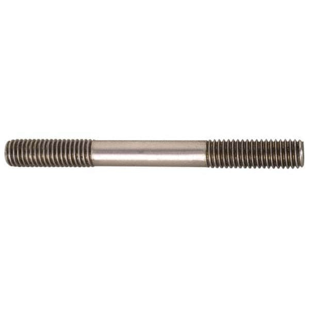 TE-CO 40374 1/4-20 3" OAL Equal Double Threaded Stud