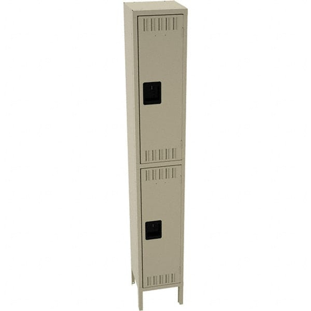 Tennsco DTS-121236-1SND 1-Wide Locker: 11" Deep,