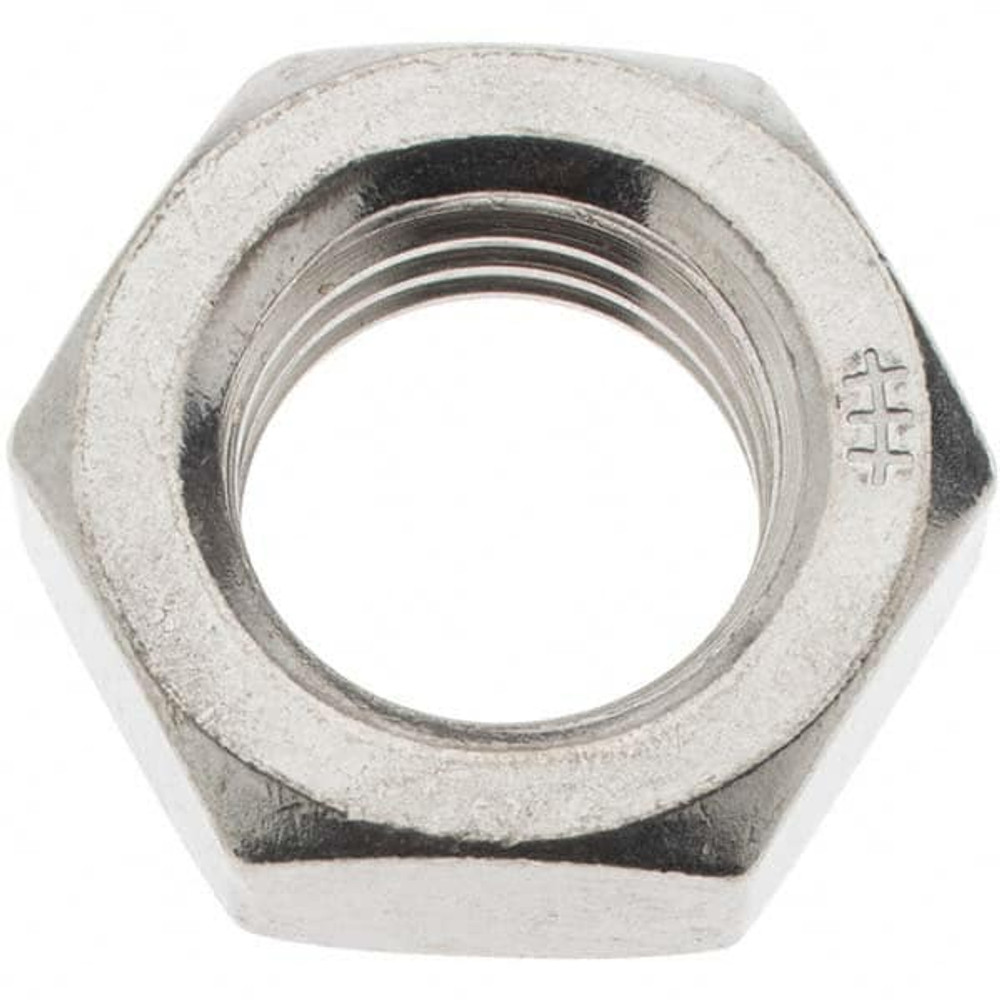 Value Collection 93669 1-8 UNC Stainless Steel Right Hand Hex Jam Nut