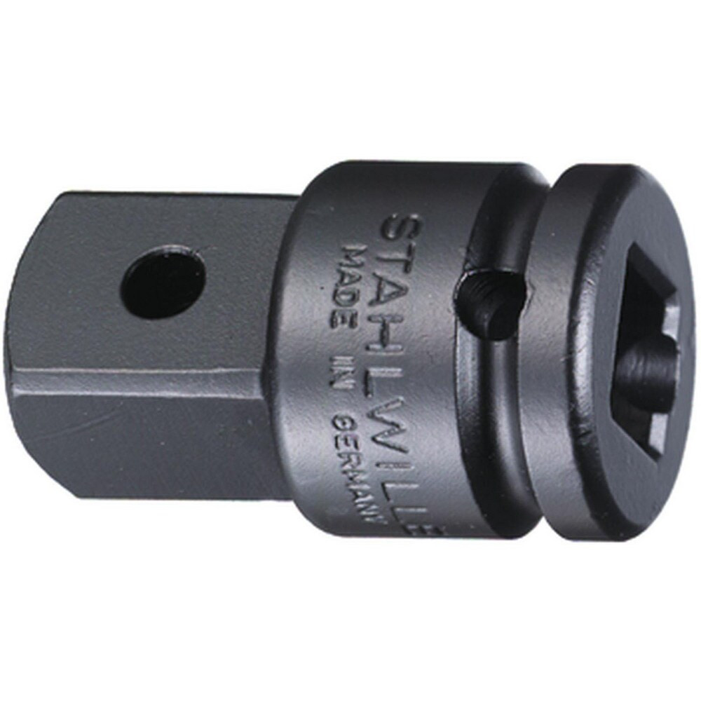 Stahlwille 33030005 Socket Adapters & Universal Joints; Adapter Type: Impact ; Male Size: 3/4 ; Female Size: 1/2 ; Male Drive Style: Square ; Overall Length (Inch): 2in ; Female Drive Style: Square