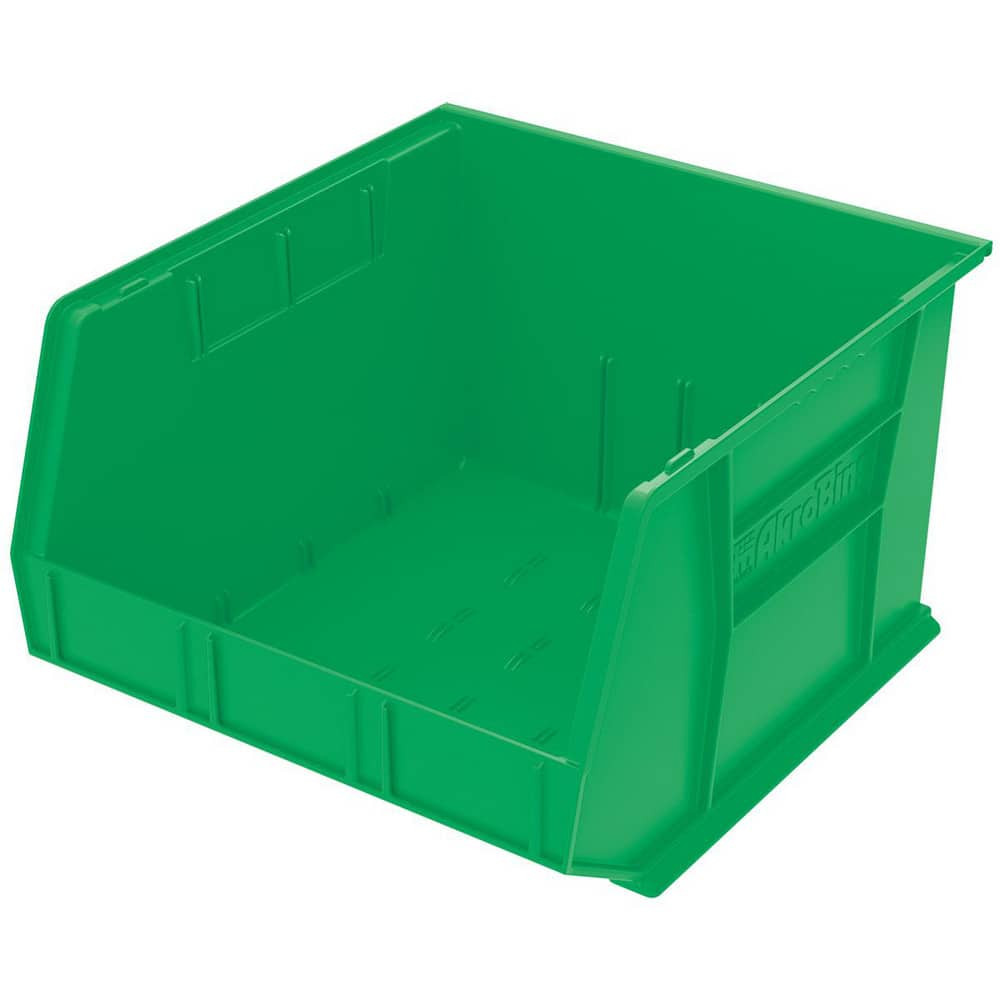 Akro-Mils 30270green Plastic Hopper Stacking Bin: Green