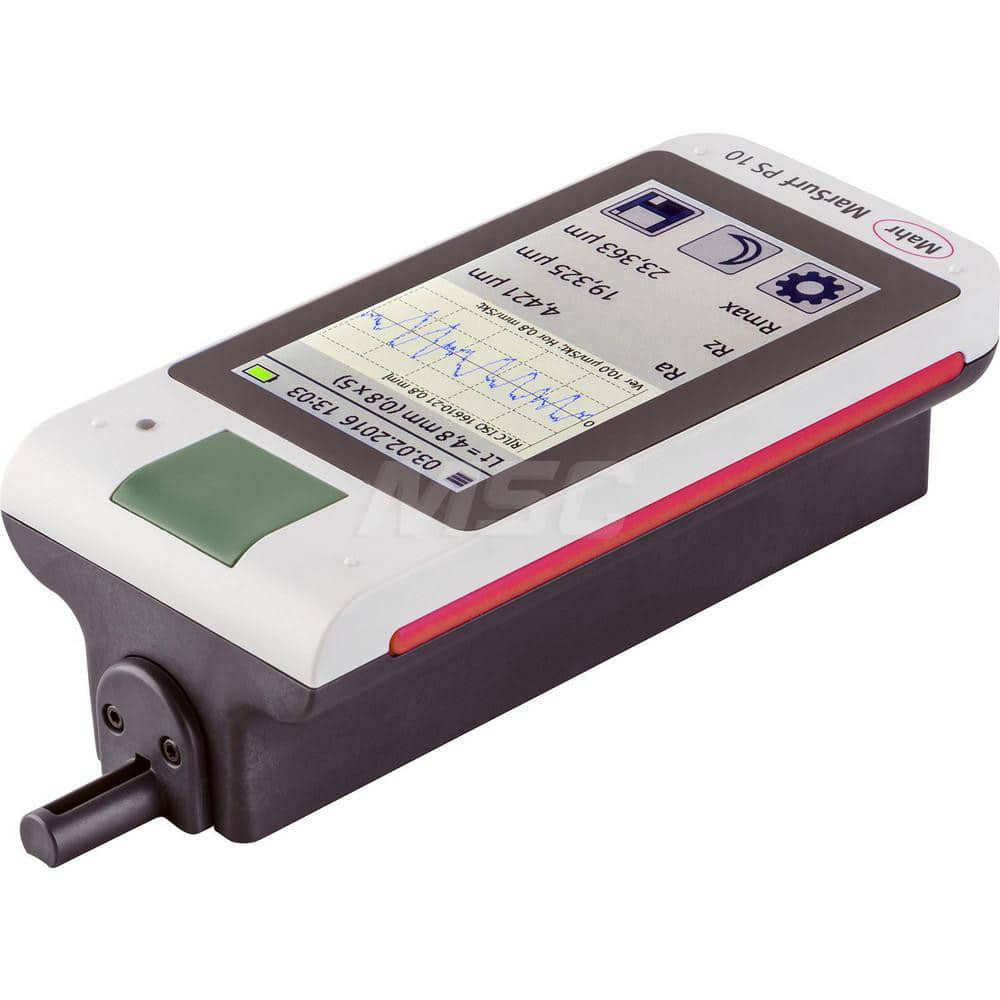 Mahr 6910232KAL Surface Roughness Gage: Multiple Roughness Parameters, 0.005µin Stylus Tip Radius