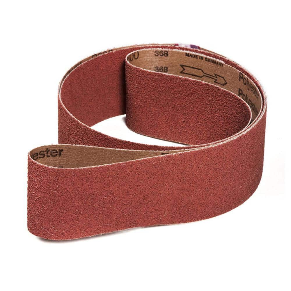 VSM 318328 Abrasive Belt: 1/2" Wide, 12" Long, 60 Grit, Aluminum Oxide