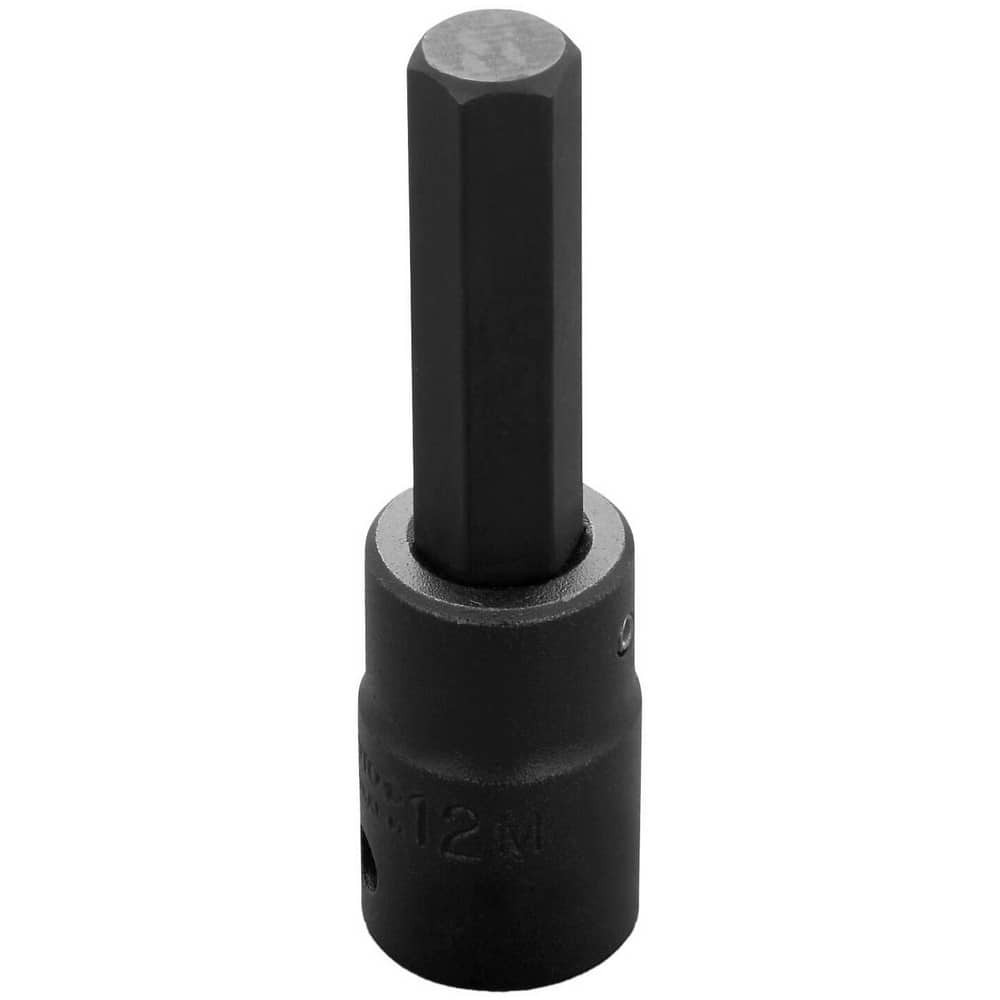 Proto J7441-12M 1/2" Drive, 12mm Impact Hex Bit Socket