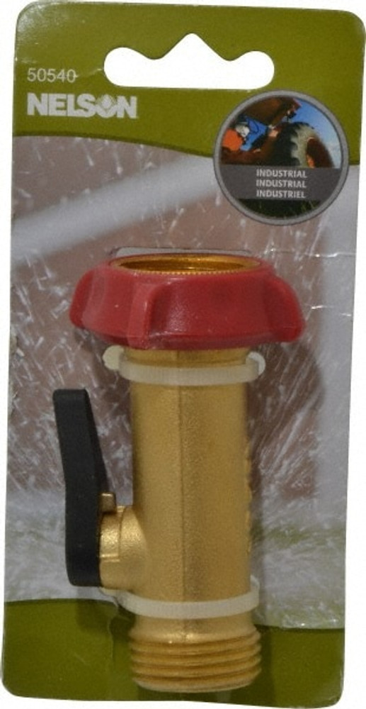 Nelson 855404-1001 Garden Hose Adapter: Brass