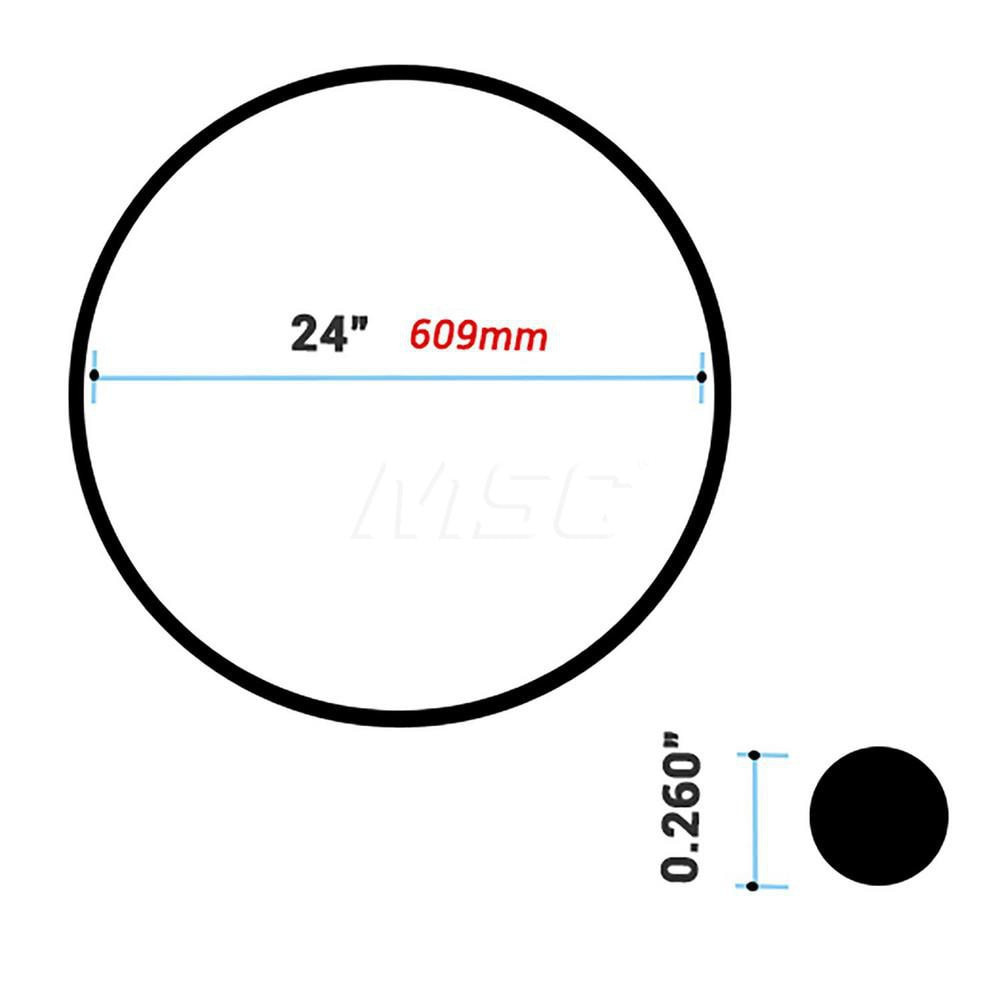 ESCO OR-24JM-CASE Tire O-Ring: Rubber, Use with Highway (JM Rim)