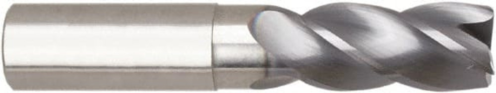 Niagara Cutter 03083848 Corner Radius End Mill: 5/8" Dia, 1-1/4" LOC, 0.03" Radius, 4 Flutes, Solid Carbide