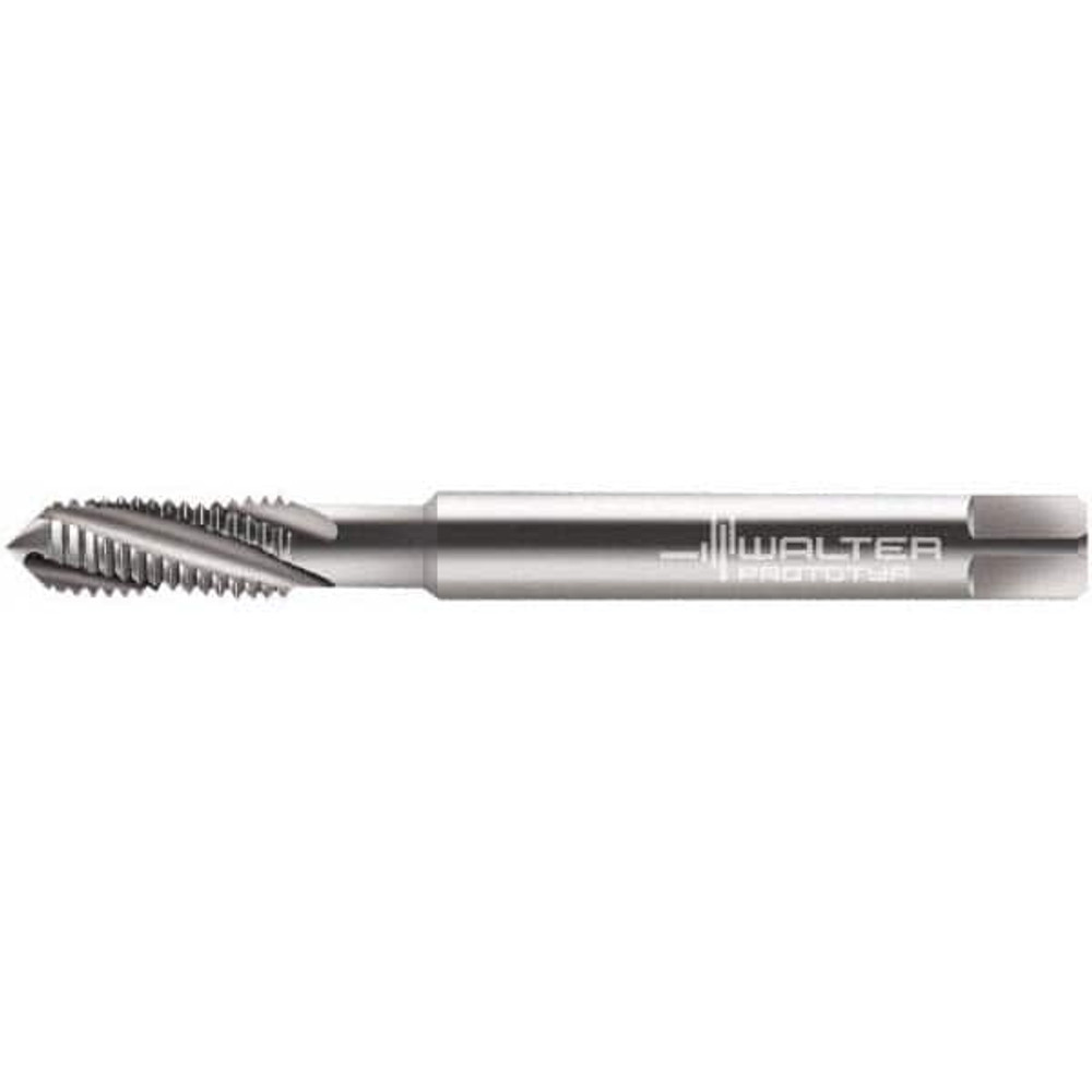 Walter-Prototyp 5076493 Spiral Flute Tap:  M6x1,  Metric,  3 Flute,  Modified Bottoming,  6HX Class of Fit,  Powdered Metal,  Bright/Uncoated Finish