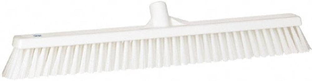 Vikan 31945 Push Broom: 24" Wide, Polyester Bristle