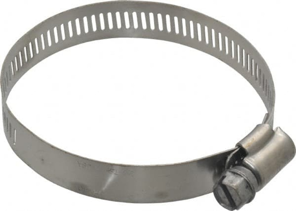 IDEAL TRIDON 5740051 Worm Gear Clamp: SAE 40, 2-1/16 to 3" Dia, Stainless Steel Band