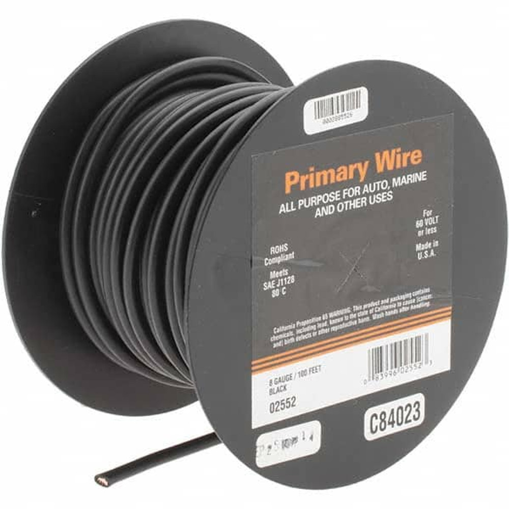 EastPenn C84023 8 AWG, 100' OAL, Hook Up Wire