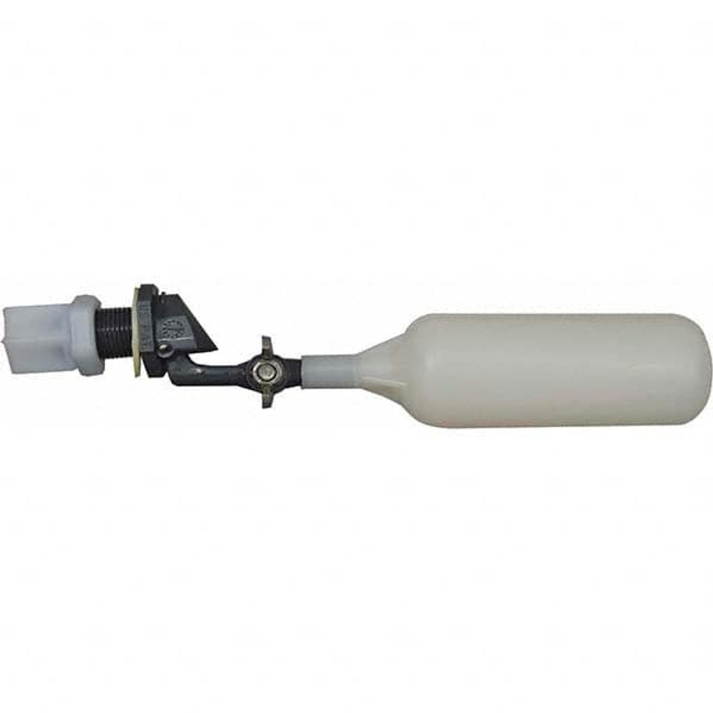 Control Devices MA382 3/8" Pipe, PVC, Angle Pattern-Double Seat, Mechanical Float Valve