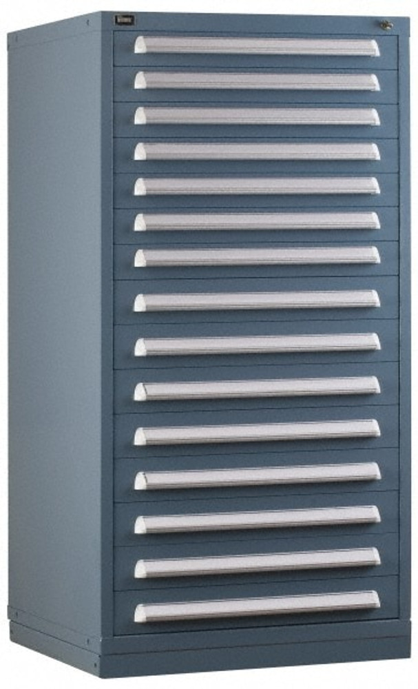 Vidmar SEP3026ALS22577 Preconfigured Modular Steel Storage Cabinet: 30" Wide, 27-3/4" Deep, 59" High