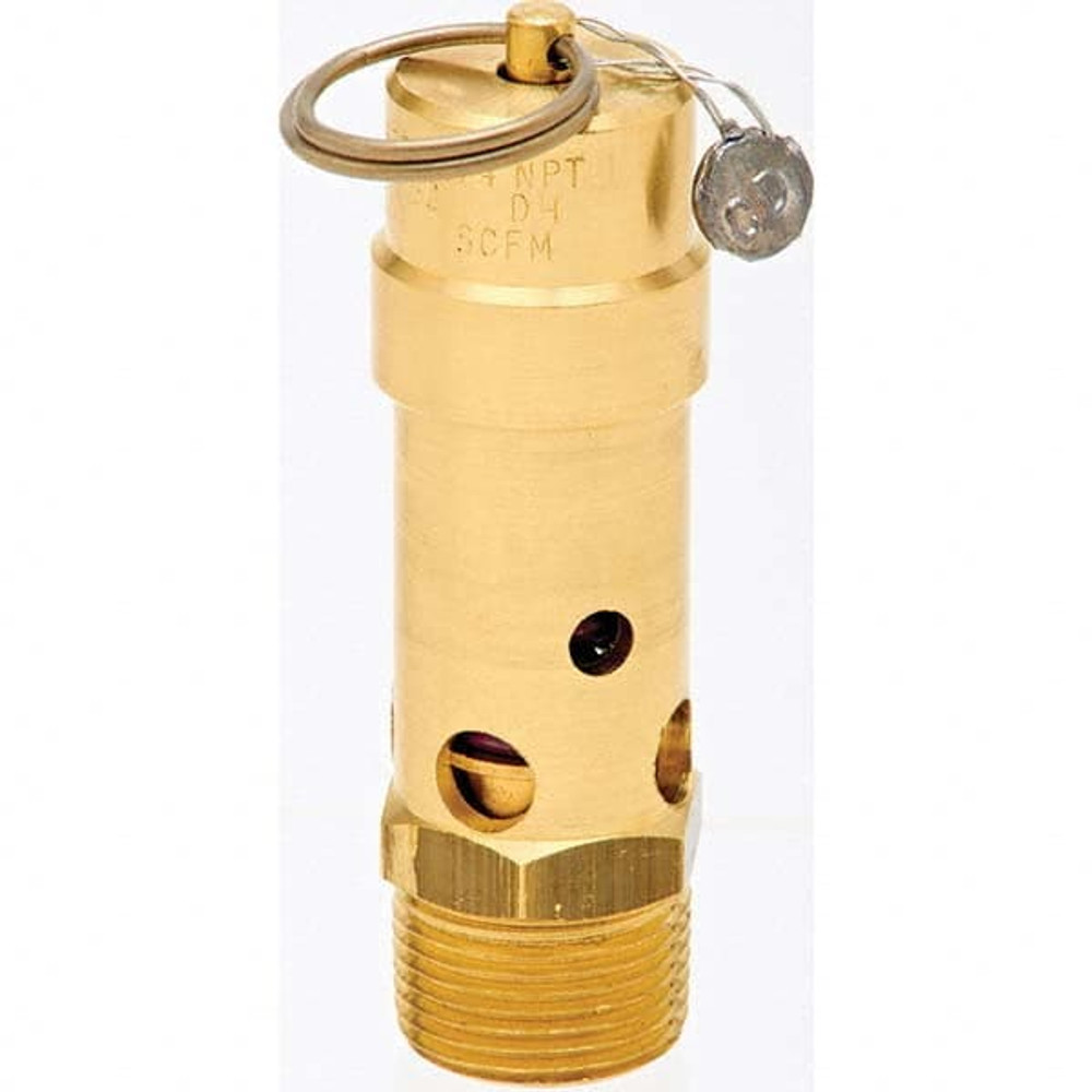 Control Devices SB75-0A100 ASME Safety Relief Valve: 3/4" Inlet, 413 CFM, 100 Max psi