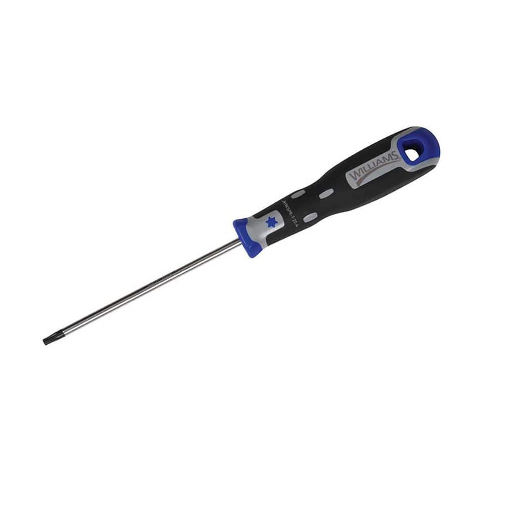 Williams JHWSPR-T-20-4 Precision & Specialty Screwdrivers; Tool Type: Torx Screwdriver ; Blade Length: 4 ; Overall Length: 7.75 ; Non-sparking: No ; Magnetic: No ; Tether Style: Not Tether Capable