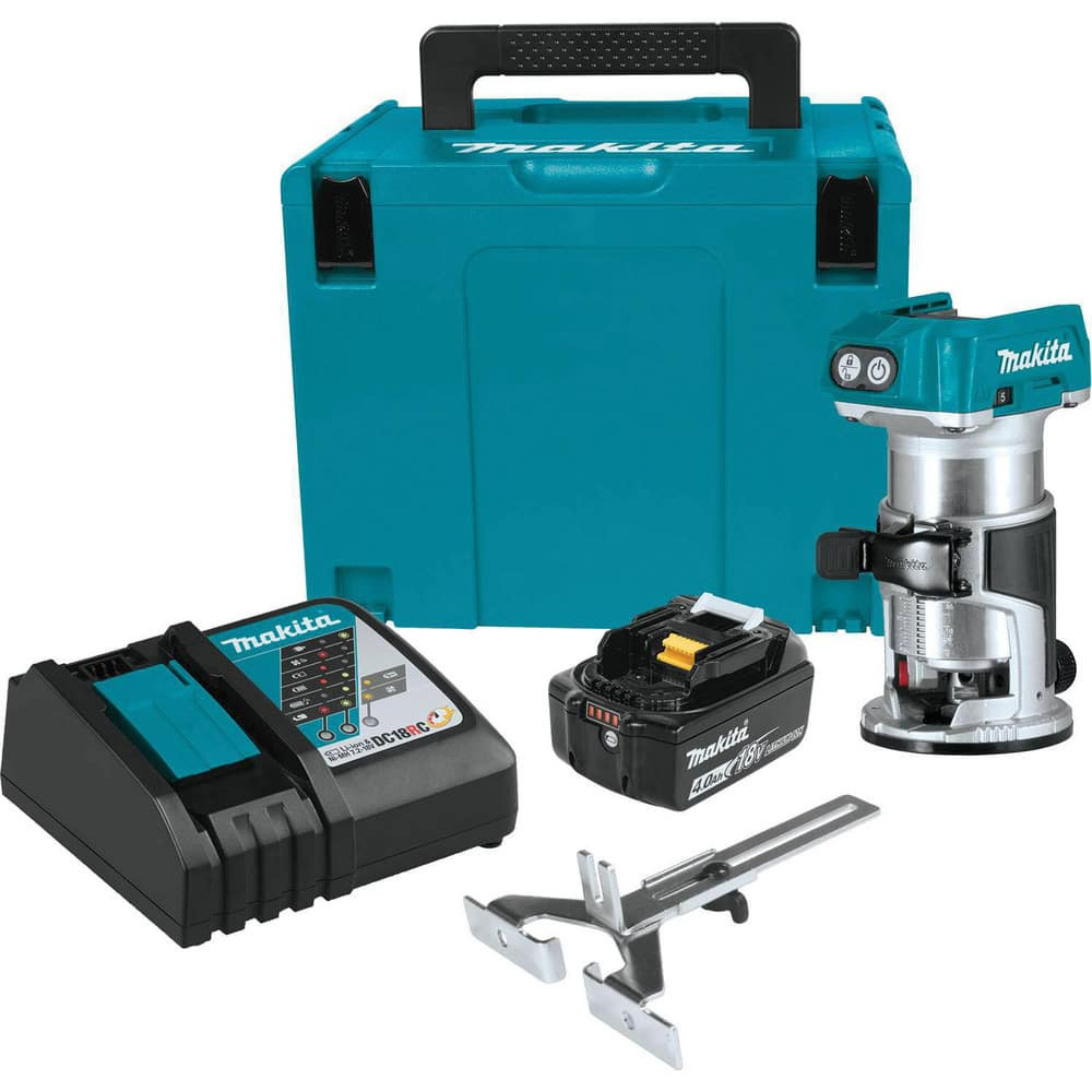 Makita XTR01M8J Electric Routers; Router Type: Compact Router ; Voltage: 18.00 ; Base Diameter: 3.0000