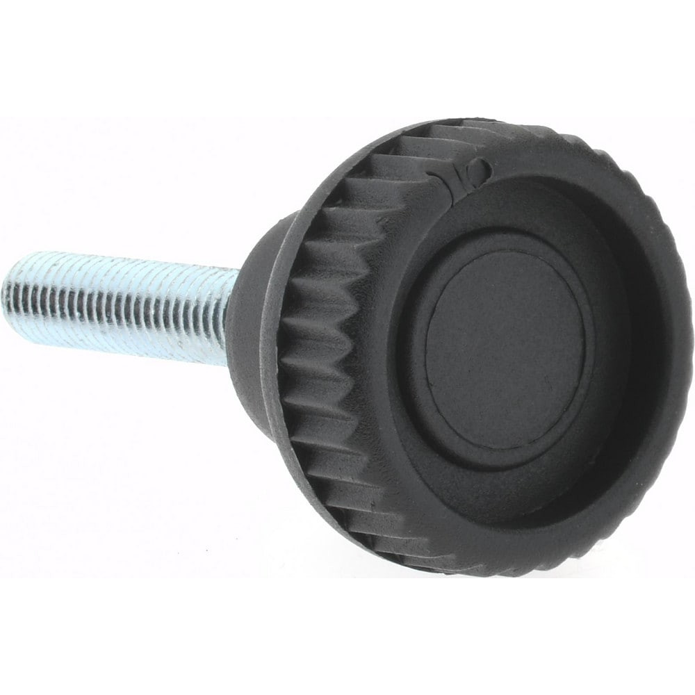 Gibraltar TS-630-G Steel Thumb Screw: M6 x 1, Knurled Head