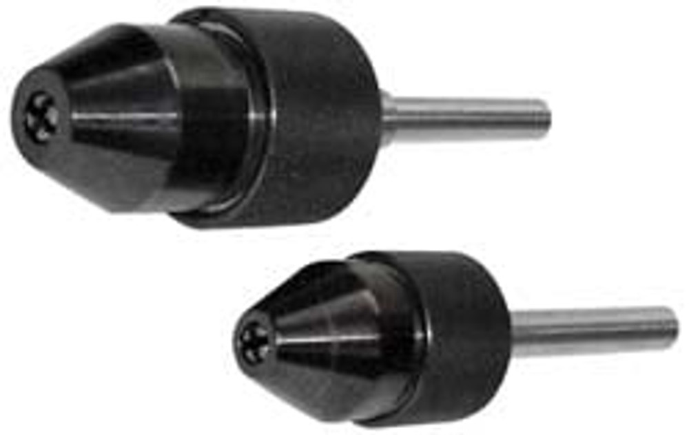 Knurlcraft M1-94-R8 Drill Chuck: 1/32 to 1/2" Capacity, Integral Shank Mount, R8