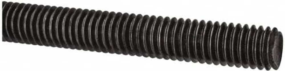 MSC 01092 Threaded Rod: 3/8-16, 2' Long, Low Carbon Steel