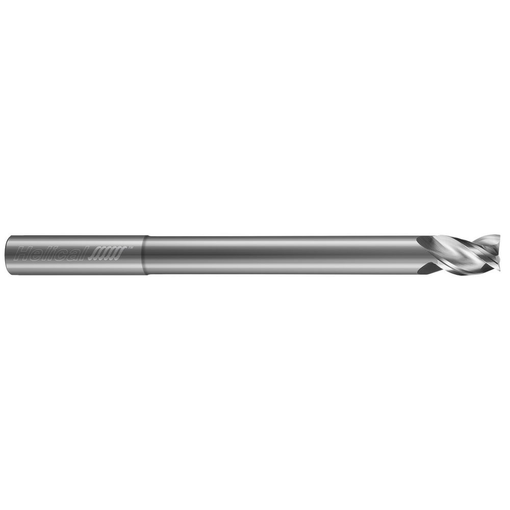 Helical Solutions 46060 Square End Mills; Mill Diameter (Inch): 3/16 ; Mill Diameter (Decimal Inch): 0.1875 ; Number Of Flutes: 3 ; End Mill Material: Solid Carbide ; End Type: Single ; Length of Cut (Inch): 7/32