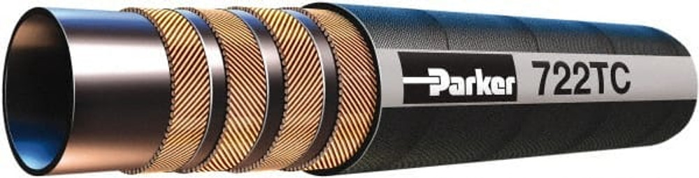 Parker 722TC-6-RL -6 Hose Size, 3/8" ID x 0.78" OD, 4,000 psi Work Pressure Hydraulic Hose