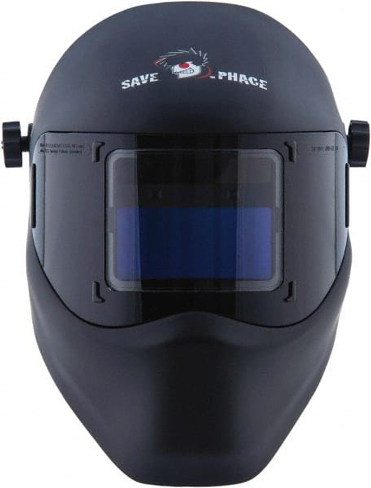 Save Phace 3011612 Welding Helmet: Black, Nylon, Shade 4 & 9 to 13