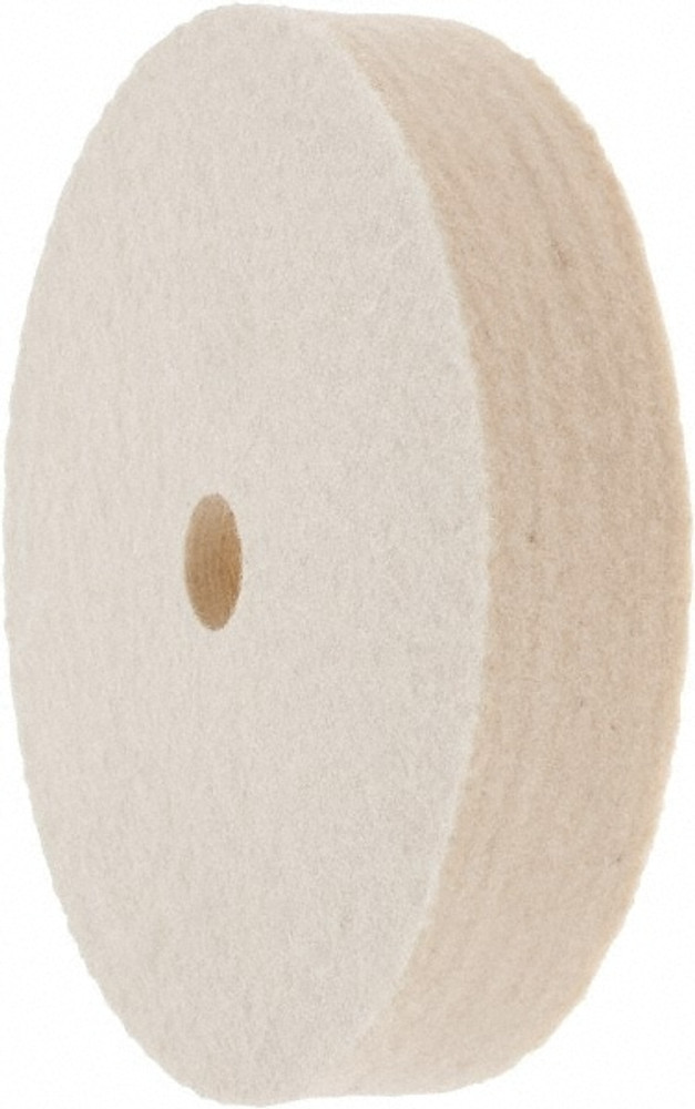 Value Collection 516008 Unmounted Polishing Wheel Buffing Wheel: 4" Dia, 3/4" Thick, 1/2" Arbor Hole Dia