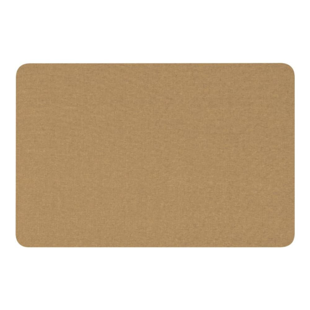 United Visual Products UV752-BUFF Fabric Bulletin Board: 36" Width, 24" Height, Fabric Covered Cork Board, Buff