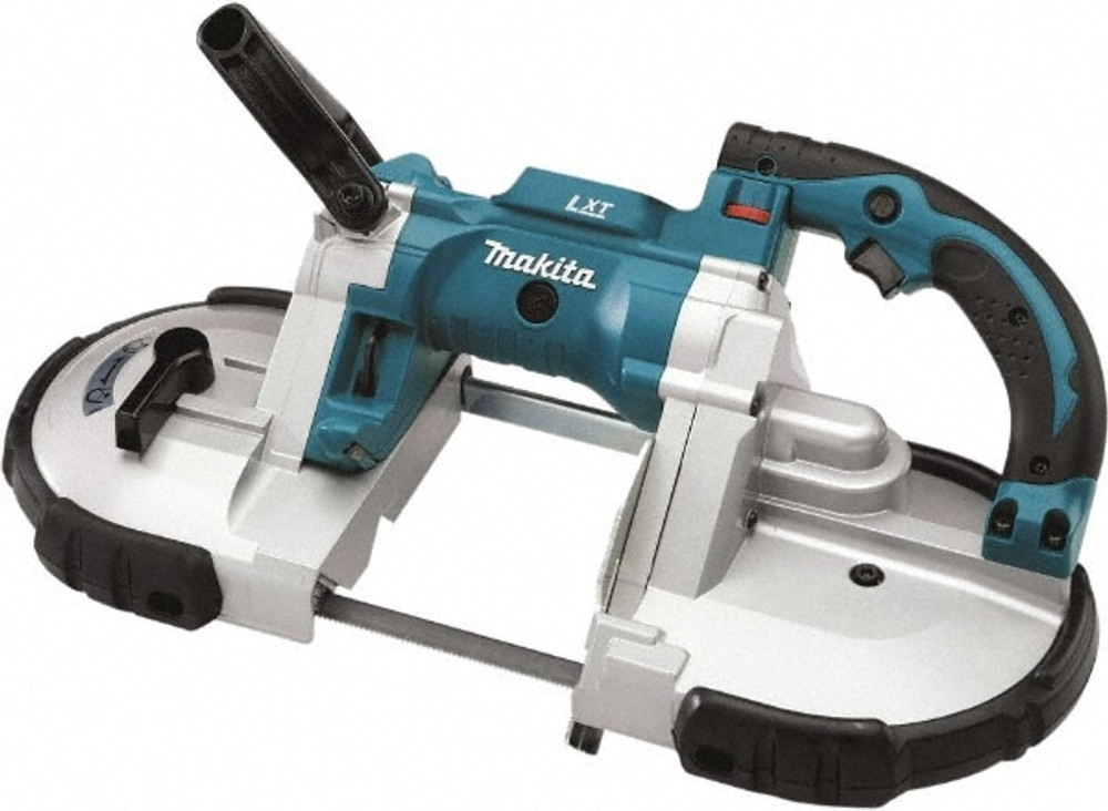 Makita XBP02Z Cordless Portable Bandsaw: 18V, 44-7/8" Blade, 530 SFPM, Round: 4-3/4", Rectangle: 4-3/4 x 4-3/4"