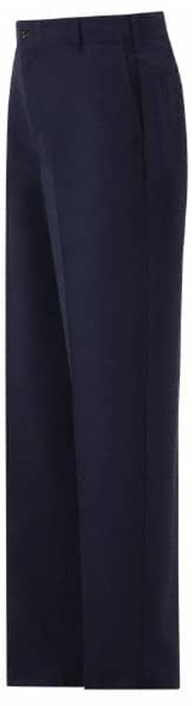 RedKap PT20NV 42 32 Work Pants: General Purpose, Cotton & Polyester, Navy, 42" Waist, 32" Inseam Length