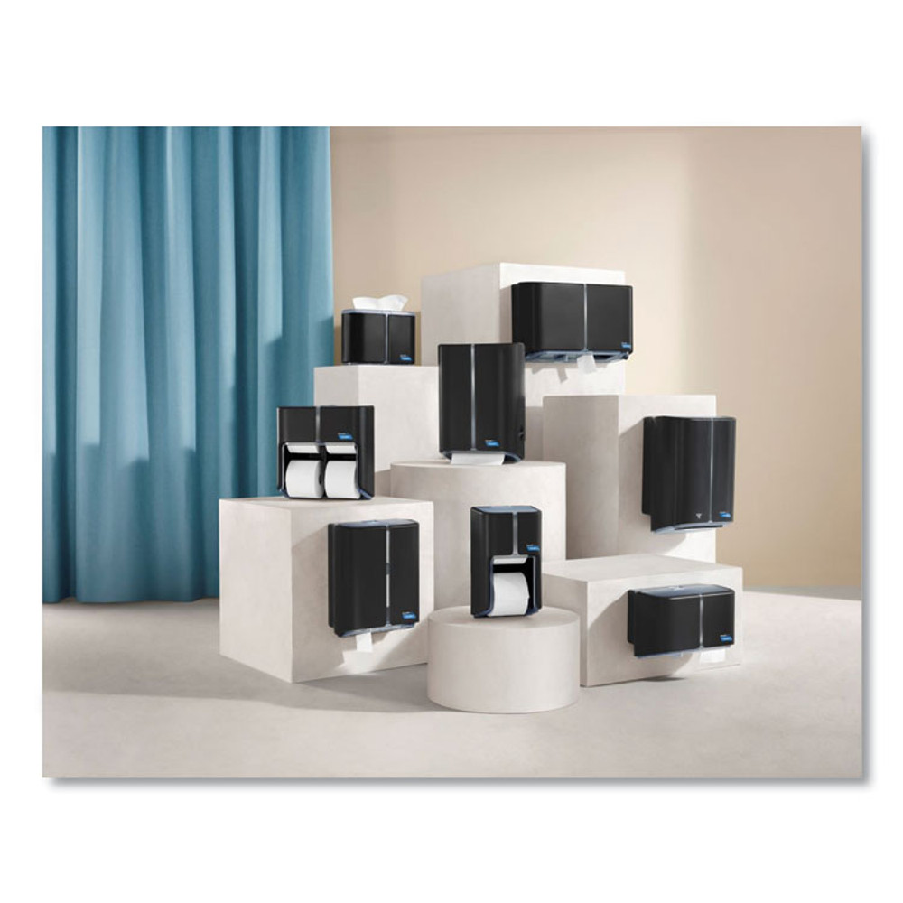CASCADES TISSUE GROUP PRO C314 Tandem No Touch High Capacity Bath Tissue Dispenser, 12.6 x 6.6 x 12, Gray
