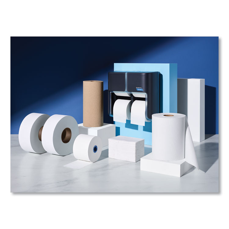 CASCADES TISSUE GROUP PRO C314 Tandem No Touch High Capacity Bath Tissue Dispenser, 12.6 x 6.6 x 12, Gray