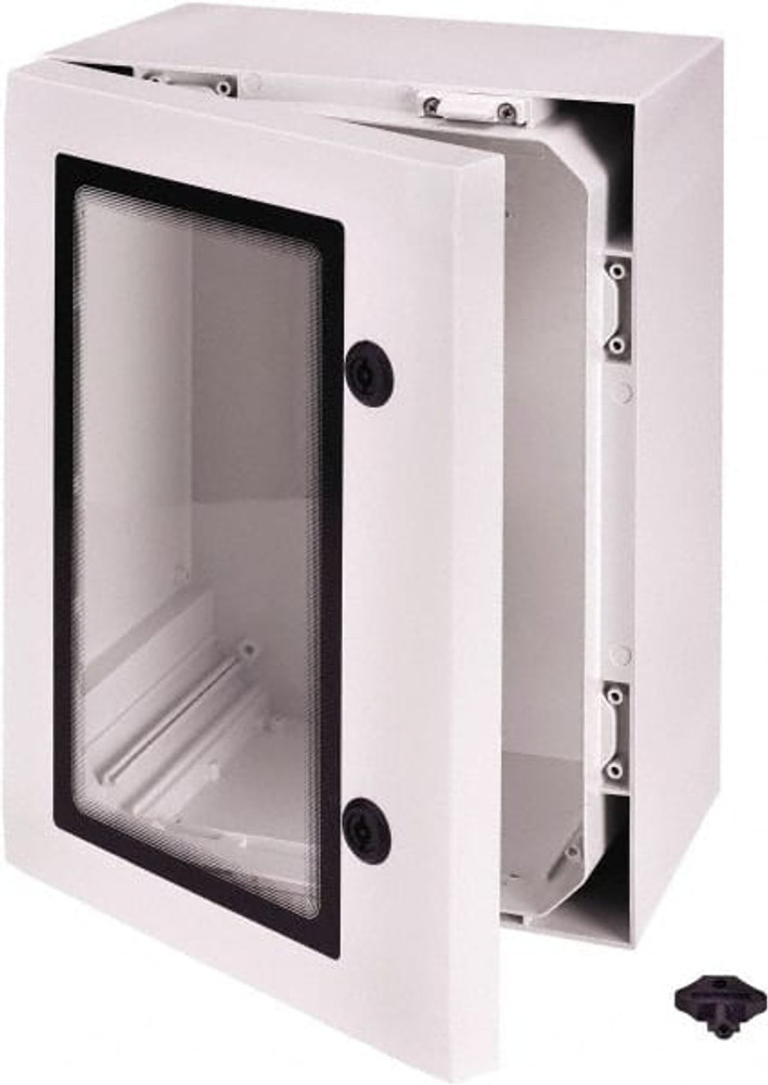 Fibox ARCA403015SWNMP Standard Electrical Enclosure: Polycarbonate, NEMA 4 & 4X