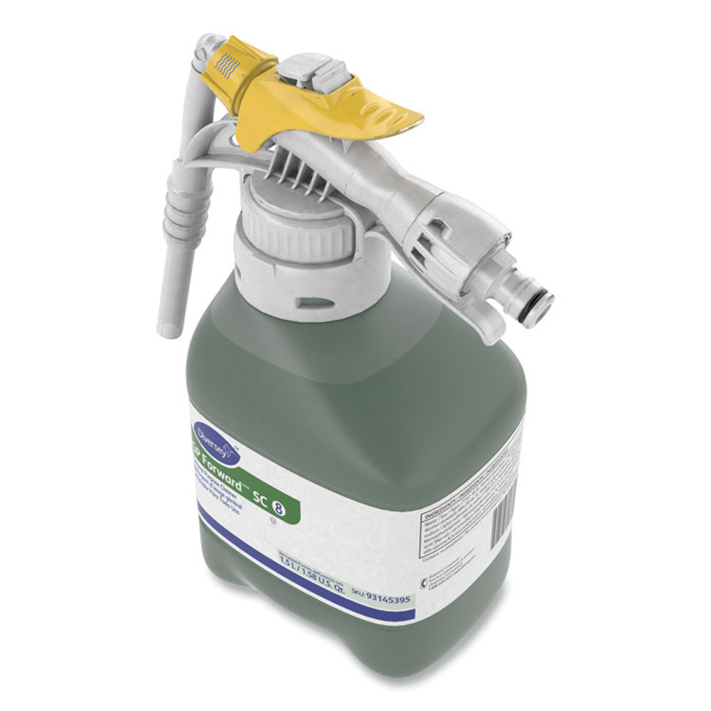 DIVERSEY 93145395 GP Forward General Purpose Cleaner Concentrate, Citrus, 1.5 L RTD Bottle, 2/Carton