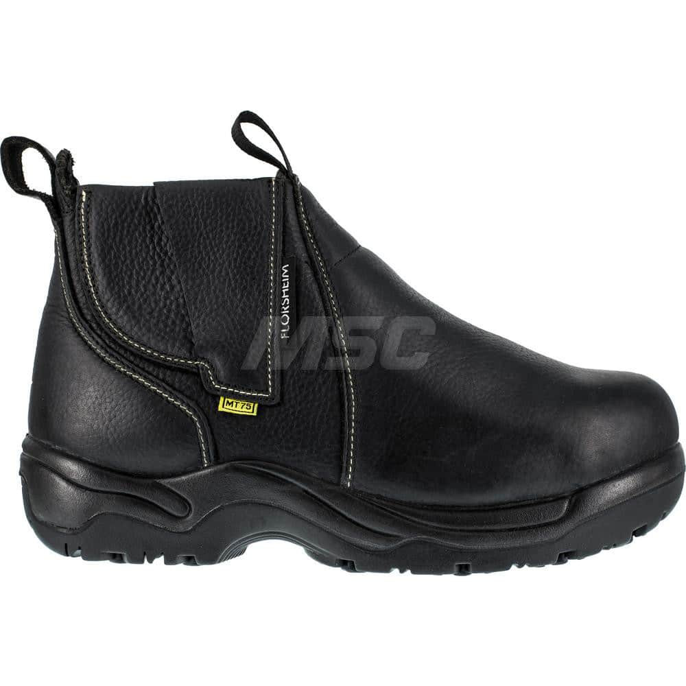 Florsheim FE690-D-13.0 Work Boot: Size 13, 6" High, Leather, Steel Toe