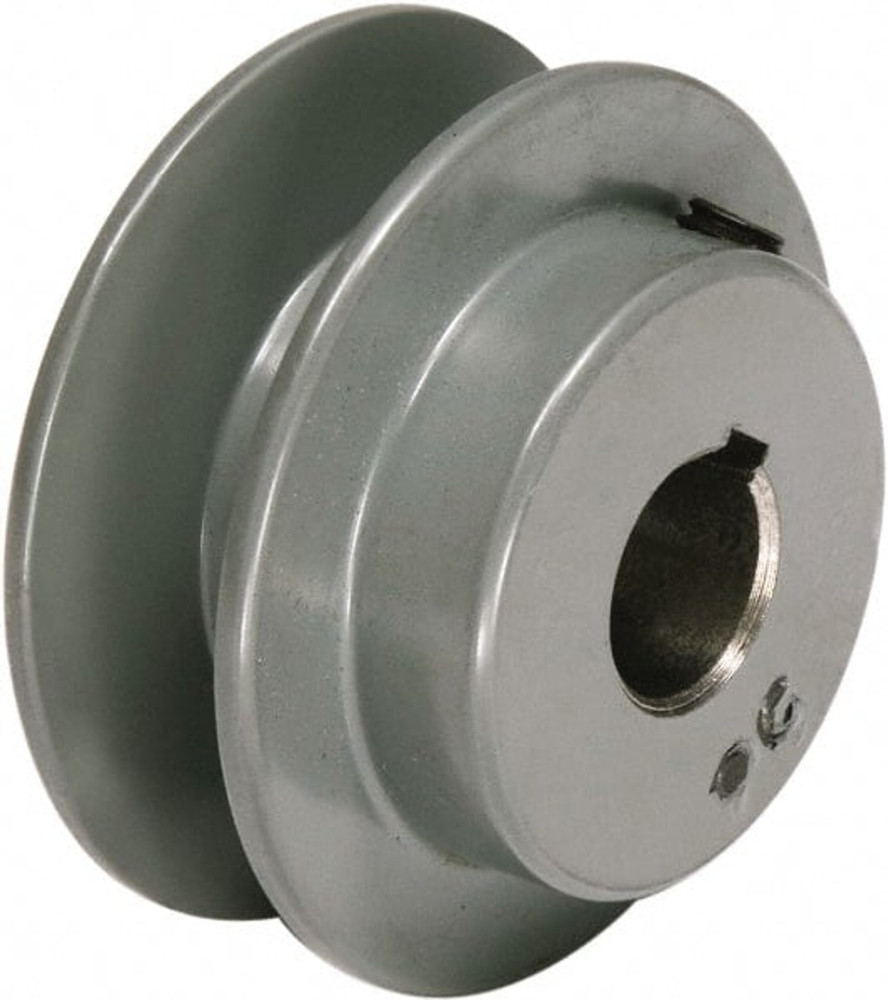 TB Wood's BK321 1" Bore Diam, 3.35" OD, Finished Bore Single Groove Sheave