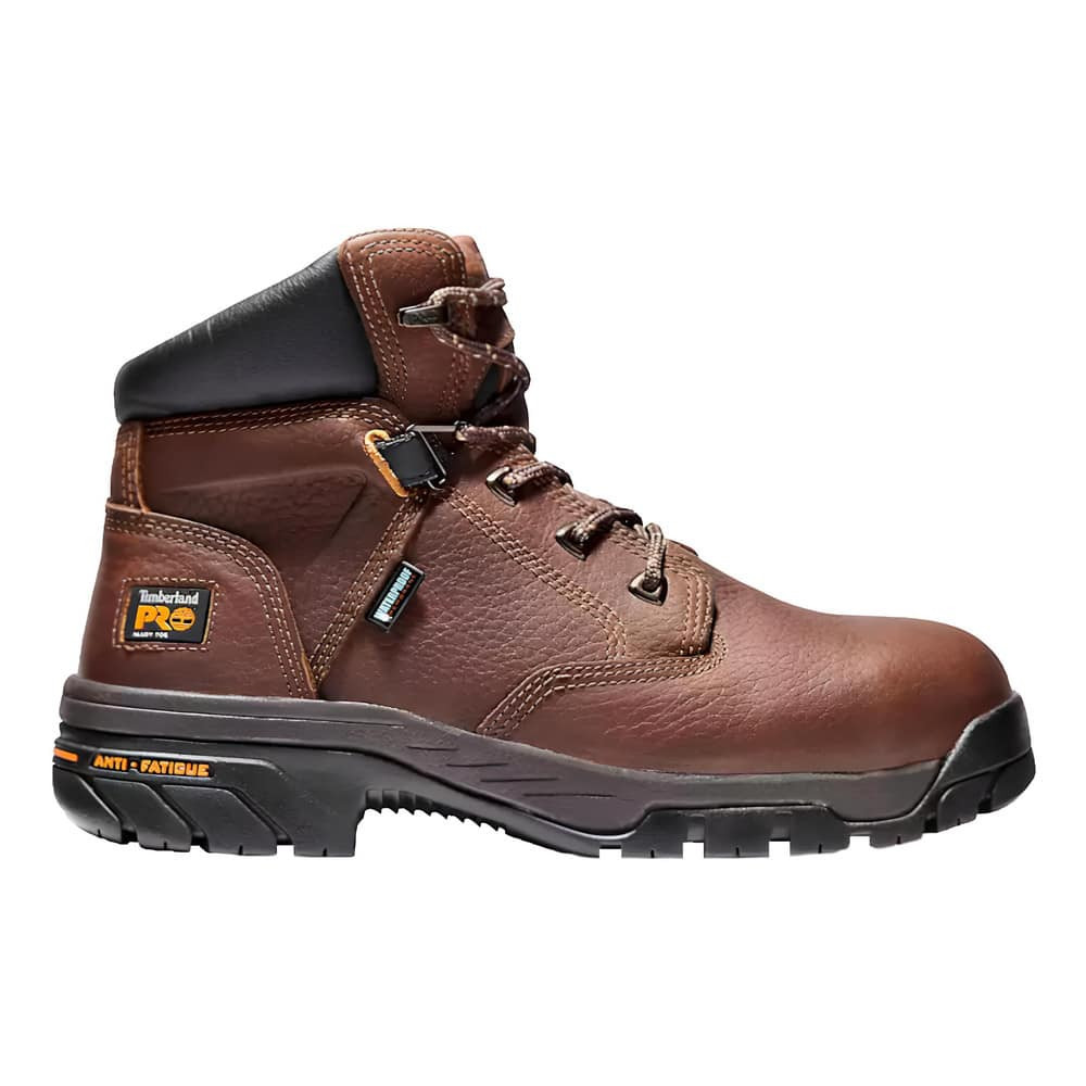 Timberland PRO TB08559421413M Work Boot: Size 13, 6" High, Leather, Steel Toe