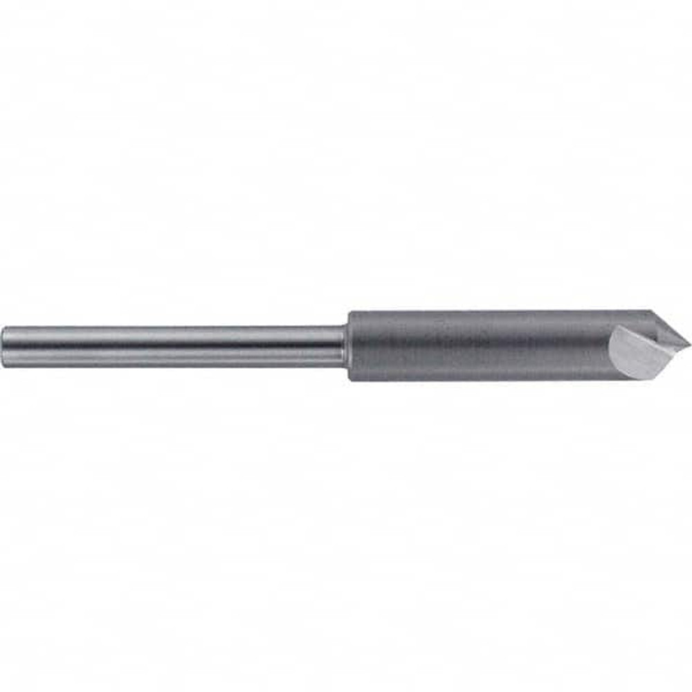 Melin Tool 11955 Countersink: 1/2" Head Dia, 82 ° Included Angle, 1 Flute, High Speed Steel, Right Hand Cut