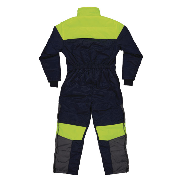 TENACIOUS HOLDINGS, INC. ergodyne® 41243 N-Ferno 6475 Insulated Freezer Coverall, Medium, Navy