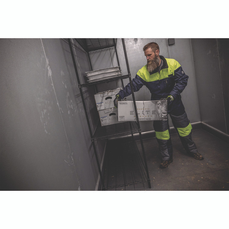 TENACIOUS HOLDINGS, INC. ergodyne® 41243 N-Ferno 6475 Insulated Freezer Coverall, Medium, Navy