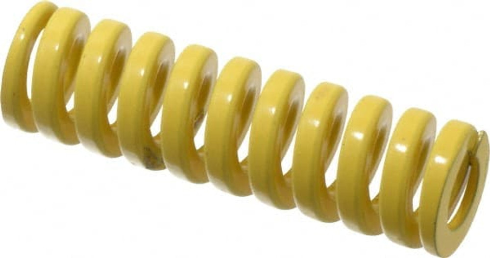 Dayton Lamina 9-1210-36 Die Spring: 3/4" Hole Dia, 3/8" Rod Dia, 2-1/2" Free Length, Yellow