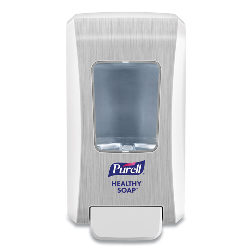 GO-JO INDUSTRIES PURELL® 523006CT FMX-20 Soap Push-Style Dispenser, 2,000 mL, 6.5 x 4.68 x 11.66, White, 6/Carton