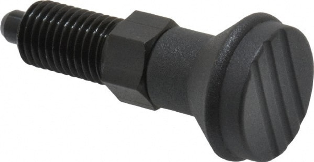 Gibraltar IPG-114-G M12x1.5, 17mm Thread Length, 6mm Plunger Diam, Knob Handle Indexing Plunger