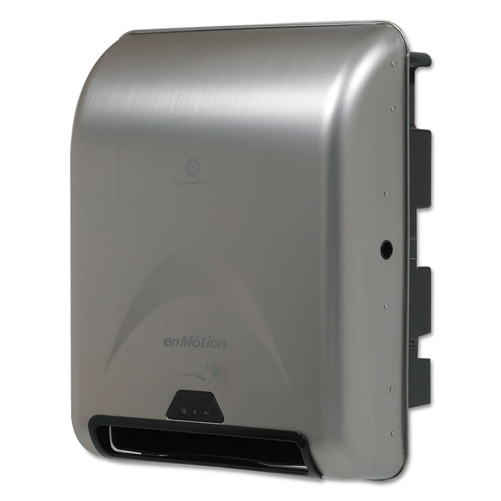 GEORGIA PACIFIC Professional 59466A GP enMotion Automated Roll Towel Dispenser, 13.3 x 8 x 16.4, Stainless Steel