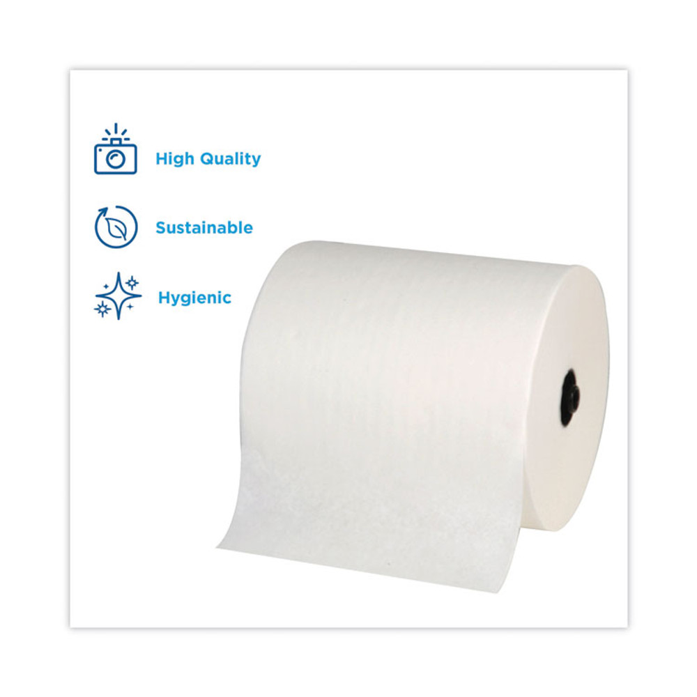 GEORGIA PACIFIC Professional 89720 enMotion Flex Paper Towel Roll, 1-Ply, White, 8.2" x 550 ft, 6 Rolls/Carton
