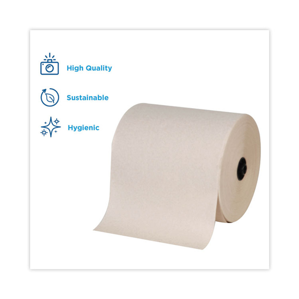 GEORGIA PACIFIC Professional 89740 enMotion Flex Paper Towel Roll, 1-Ply, 8.2" x 550 ft, Brown, 6 Rolls/Carton