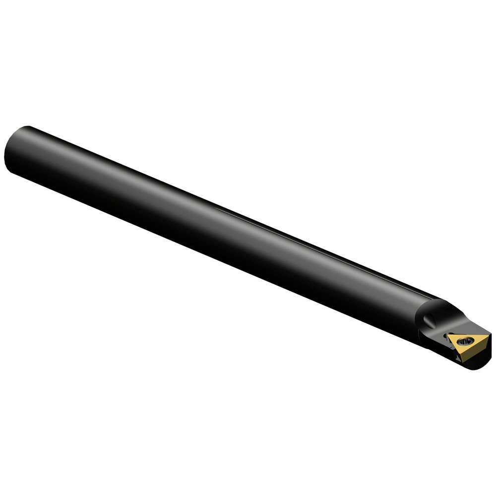 Sandvik Coromant 5721897 Indexable Boring Bar: A08H-STFPL06-R, 10 mm Min Bore Dia, Left Hand Cut, 8 mm Shank Dia, -1 ° Lead Angle, Steel