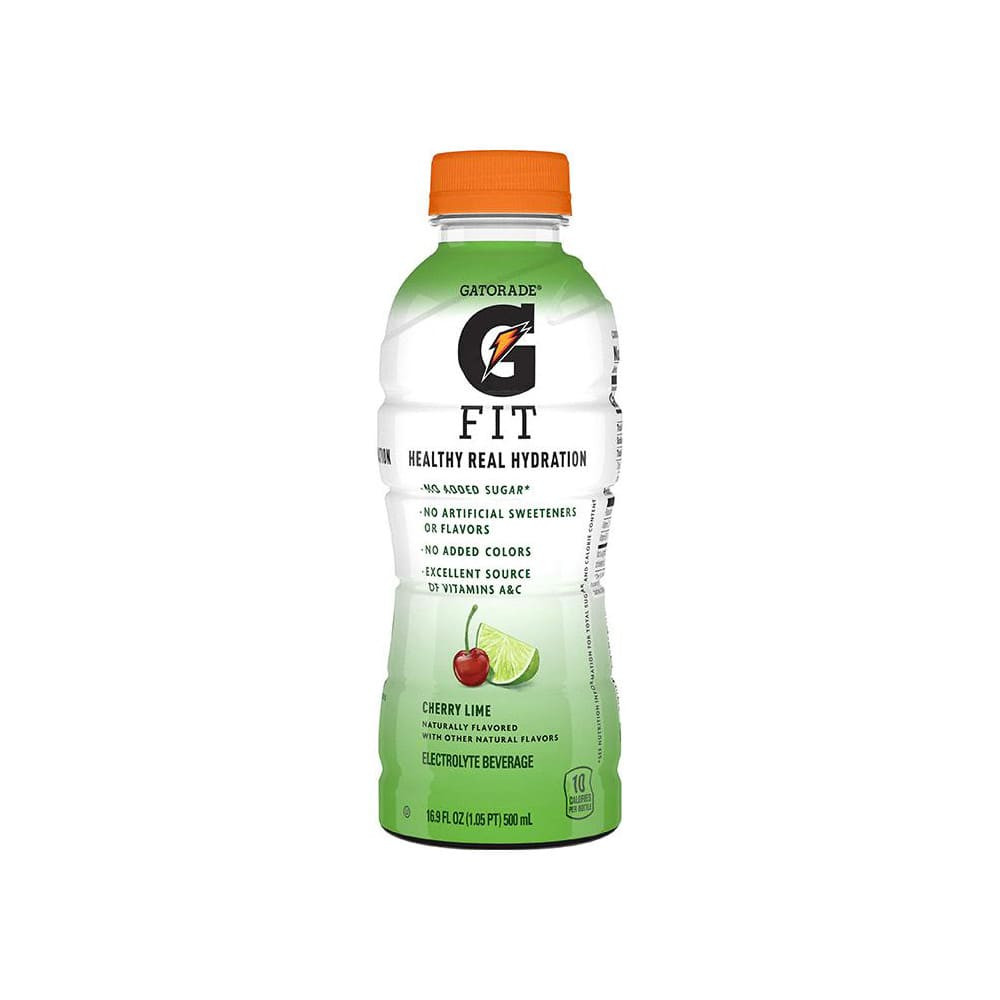 Gatorade 05156 Activity Drinks; Drink Type: Activity ; Form: Liquid ; Container Yields (oz.): 16.90 ; Container Size: 16.90 ; Flavor: Cherry Lime ; Drink Content Features: Hydration Electrolytes Single Serve Healthy Hydration